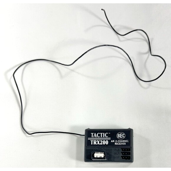 DuraTrax Evader Replacement Tactic TRX 200 BEC AM 2-Channel Receiver - Picture 2 of 6